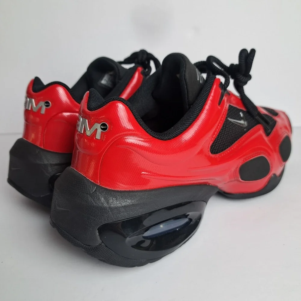 Nike Air Max Muse Womens Size 9.5University Red Metallic Silver Black FV1920 603